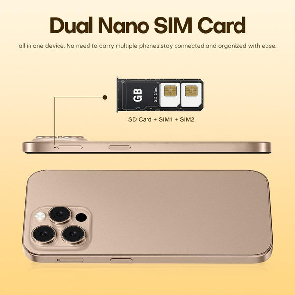 U218 / i16 Pro Max, 1GB+16GB, 6.6 inch Android 8.1 MTK6580A Quad Core, OTG, Network: 3G, Dual SIM, Plug:EU Plug(White)