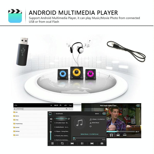 A3040 For Volkswagen 7-inch 2+32G Android Car Navigation Central Control Large Screen Player With Wireless CarPlay, Style:Standard+4Lights Camera