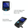 Car Bluetooth Receiver Free Call Call Display FM Transmitter Dual USB Car Charger