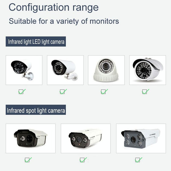Hikvision Camera Wall Mount 3 Pack - Aluminium (186x94x65mm)