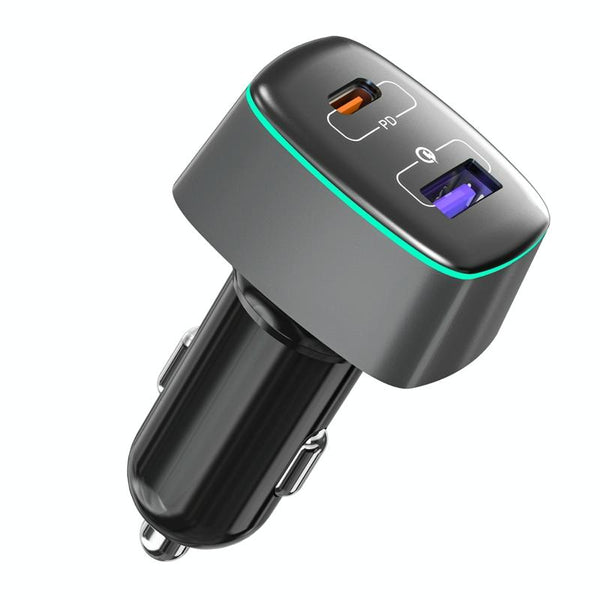 GC-17 83W High-power Car Charger 2 In 1 Cigarette Lighter