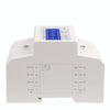 SINOTIMER Three-Phase Backlight Display Rail Type Electricity Meter 5-100A 400V(DDS024 White Shell)