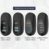 12-24V Bus Handlebar Installed USB Fast Charging Charger, Specifications: 2U+C 2.1A+2.1A+2.1A