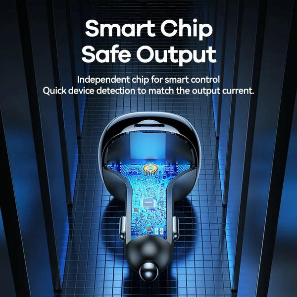 REMAX RCC331 Rodi Series 3 in 1 Car 64.5W PD Fast Charger Support FM / TF Card / Bluetooth Hands-free Calling