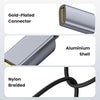USB2.0 A Male to A Female Extension Data Charging Cable, Length:0.3m