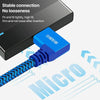 USB 3.0 A to Micro B 3.0 Male Mobile Hard Drive Data Connection Cable, Length:1m(Blue)
