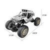 JZRC Alloy Remote Control Off-Road Vehicle Charging Remote Control Car Toy For Children Large Alloy Black