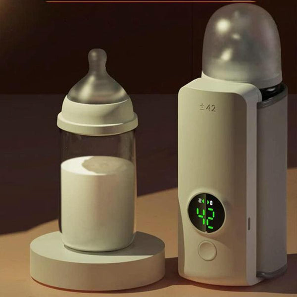 18W 6000mAh Baby Bottle Warmer With Digital Display 6 Levels Temperature Adjustment NNQ-2