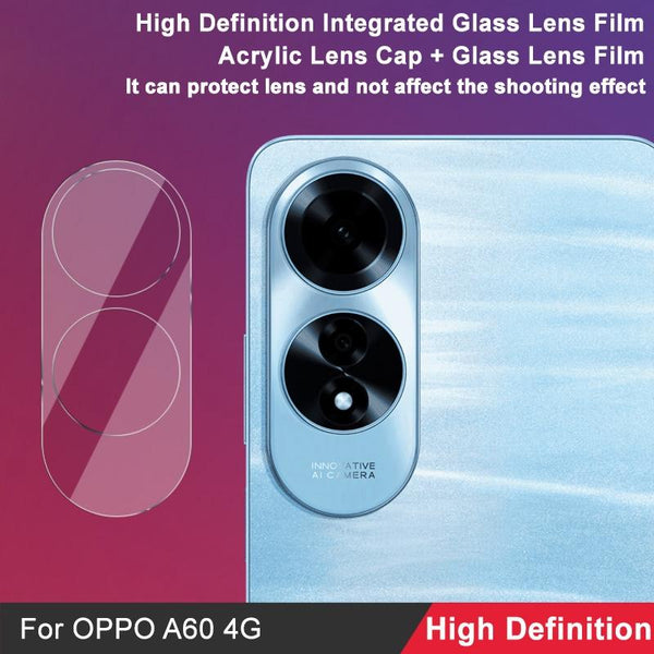 For OPPO A60 4G imak Integrated Rear Camera Lens Tempered Glass Film