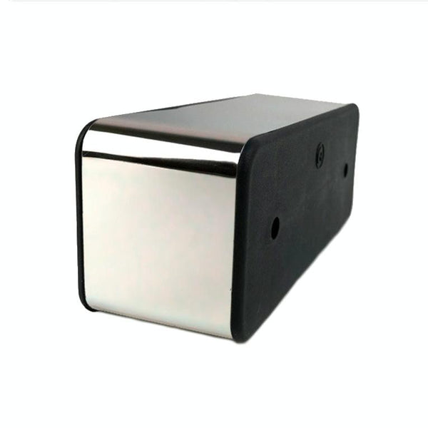 LH-SFJD001 5cm Thick Stainless Steel Sofa Booster Pad, Style: Rectangular(Gun Black)