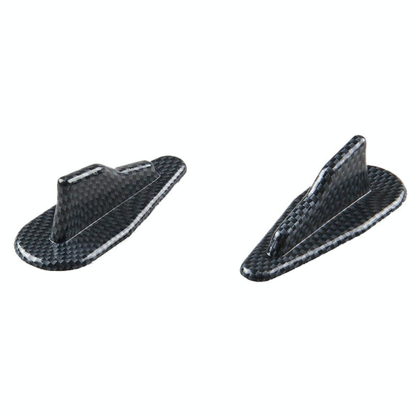 Universal Car Modification EVO Style Car Roof Radio Signal Shark Fin Decoration Accessories, Carbon Fiber Texture Style