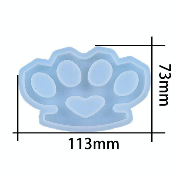 D650 DIY Drop Mold Defense Finger Tiger Silicone Mold(02)