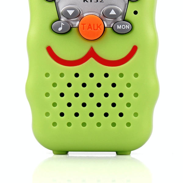 1 Pair RETEVIS RT32 0.5W US Frequency 462.550-467.7125MHz 22CH Handheld Children Walkie Talkie(Green)