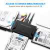 USB3.0 To SATA / IDE Easy Drive Cable External Hard Disk Adapter, Plug Specifications: EU Plug