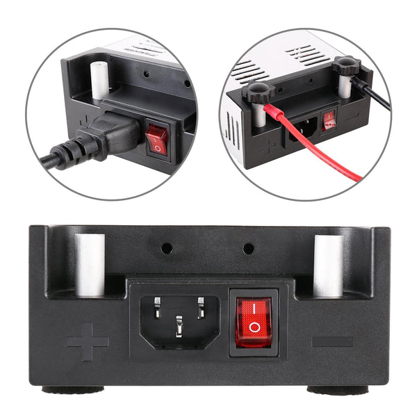 S-360-12 DC12V 360W 30A DIY Regulated DC Switching Power Supply Power Step-down Transformer with Clip, EU Plug