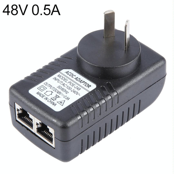 48V 0.5A Router AP Wireless POE / LAD Power Adapter (AU Plug)