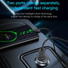 TOTU CC-3 2.1A Dual USB-A Port Car Charger(Grey)