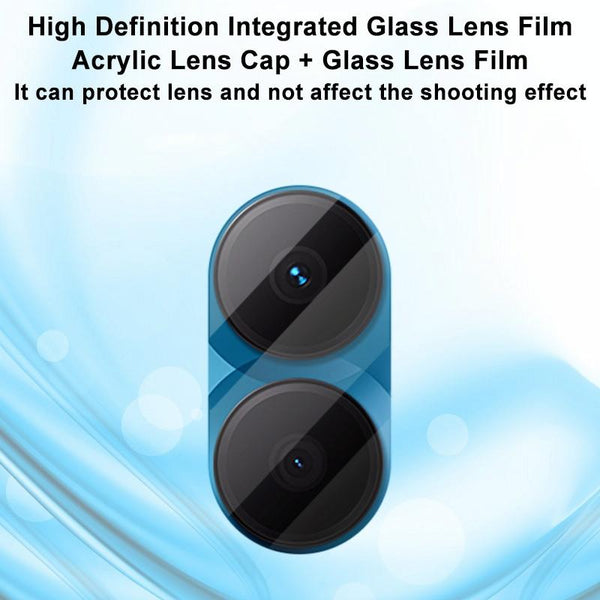 For Honor Play 40 Plus 5G imak Integrated Rear Camera Lens Tempered Glass Film