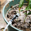20pcs TF-118 Gardening Irrigation Drip Irrigation System Set Accessories Both Sides Connection 4/7mm Capillary (Gray)
