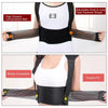 HailiCare Household Neck Back Waist Protector Waistcoat Warm Vest Protective Gear with Magnet Therapy, Size:XL