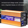 XINBOKE Universal Positive Wave Car Inverter Home Solar Inverter 48V/60V 3000W To 220V 1200W