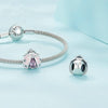SCC2450 Sterling Silver S925 Ladybug Insect Bracelet Beaded Accessories