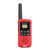 1 Pair RETEVIS RT649B 0.5W EU Frequency 446.00625-446.19375MHz 16CHS Two Way Radio Handheld Walkie Talkie, EU Plug(Red)