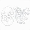 Dinosaur Egg Metal Embossed Paper Art Leather Cutting Die