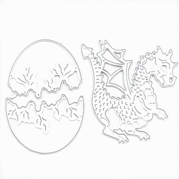 Dinosaur Egg Metal Embossed Paper Art Leather Cutting Die