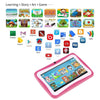 Kids Education Tablet PC, 7.0 inch, 1GB+8GB, Android 4.4.2 Allwinner A33Quad Core 1.3GHz, WiFi, TF Card up to 32GB, Dual Camera(Pink)