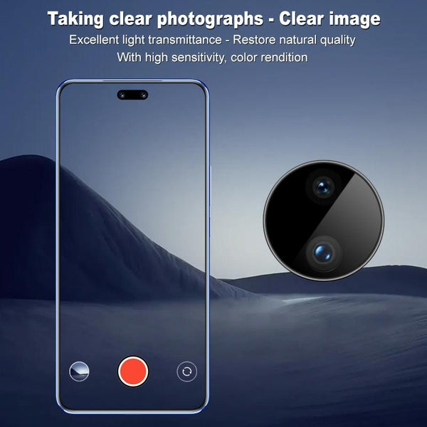 For Huawei nova 12 / nova 13 imak Black Version HD Glass Rear Camera Lens Film, Self-positioning Version