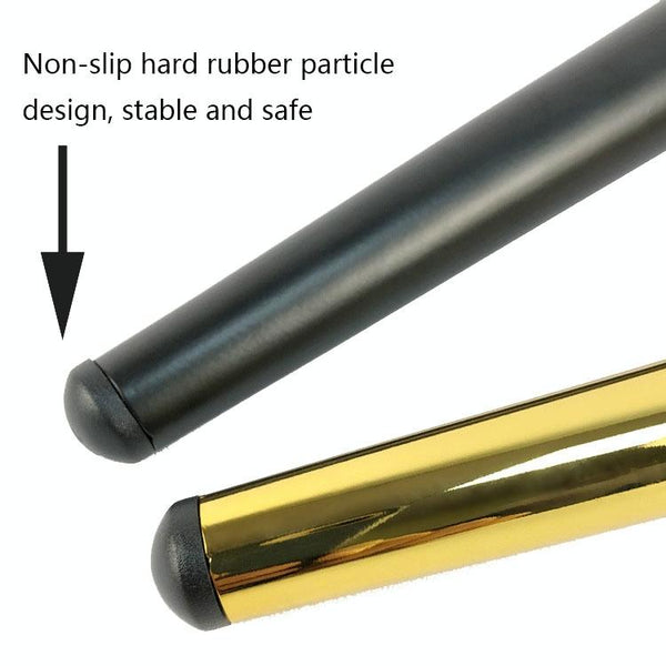 LH-ZT-0001 Cone Round Tube Furniture Support Legs, Style: Straight Cone Height 40cm(Titanium)