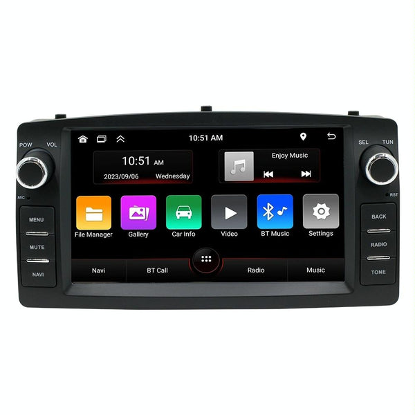 For BYD F3 7 inch Car Android Navigation Bluetooth FM Radio, Memory: 1+32G