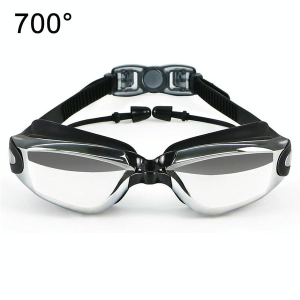 HAIZID HD Anti-fog Waterproof Myopia Swimming Goggles, Color: Myopia 700 Degrees