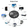 High Quality 3 Prong Style EU Notebook AC Power Cord, Length: 1.8m