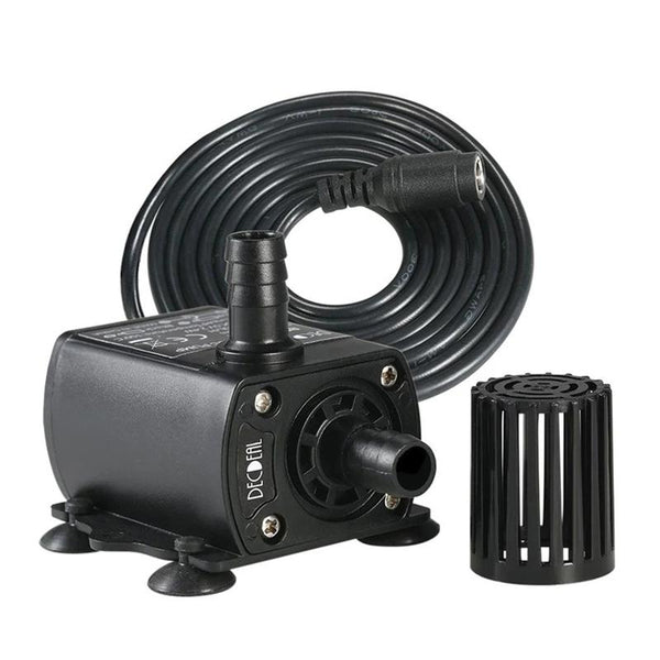 DC12V Solar Micro Brushless Cold Water Circulating Fountain Water Pump, Model: QR50C
