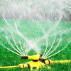 360 Degrees Rotating Watering Device, Style: With 4 PCS 6-point Connector and 10m 6-point Tube