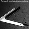 Load Bearing Invisible Triangle Bracket Wall Shelf Bracket With Screws, Specification: 170x130mm Black