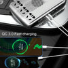 Ozio K30-G 12V 300W Smart Car Pure Sine Wave LED Digital Display Power Inverter Converter, Sedan Version(Black)