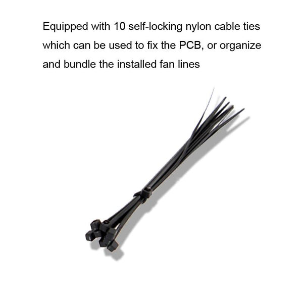 PWM Fan Hub Computer CPU Fan Extender(SATA Interface)