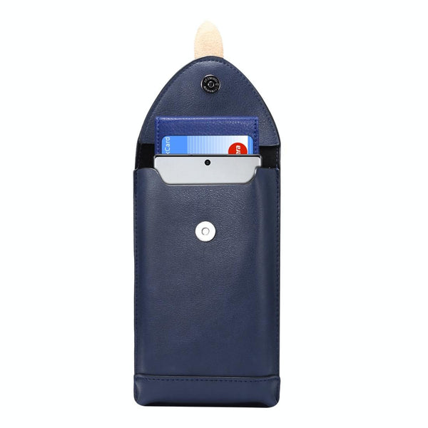 For 5.7 Inch or Below Smartphones Mobile Phone Universal Fanny Pack Leisure Sports Phone Case(Blue)