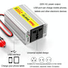 200W Modified Sine Wave Inverter Car Mobile Phone 2.1A Universal Power Supply, Specification: 12 To 220V