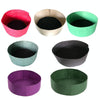 130x30cm 400L Felt Planting Barrel Indoor Outer Round Plant Bag Non-Woven Seedling Bag(Green)