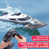 HongXunJie HJ806 2.4Ghz Water Cooling High Speed Racing Boats with Remote Controller, Auto Flip Function, 200m Control Distance(Red)