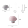 8 PCS Non-marking One-touch Unlocking Mushroom-shaped Quilt Fixer Pink+Cloth Needle