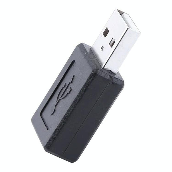 USB 2.0 AM to Micro USB Female Adapter(Black)