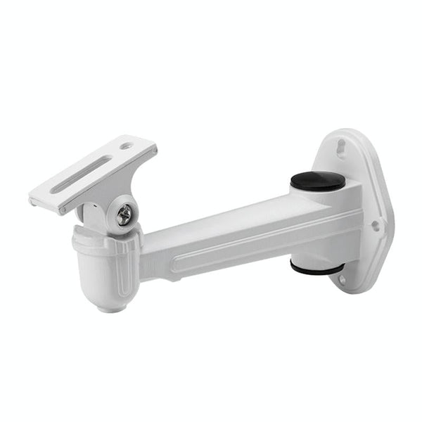 Adjustable CCTV Camera Wall Mount Bracket, ABS Plastic, White