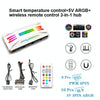 COOLMOON CM-MPAC PWM 5V ARGB Cooling Fan Remote Control For PC Case Chassis, Style: 3 in 1 Controller (White)