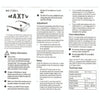 7012L 2.1X TV Magnification Glasses for Hyperopia People (Range of Vision: 0 to +300 Degrees)(Black)