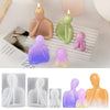 Silicone 3D Family Thinker Resin Mold for Candle Soap Epoxy Resin Art Craft Making, Spec: Child